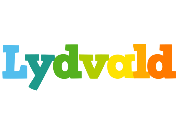 Lydvald rainbows logo