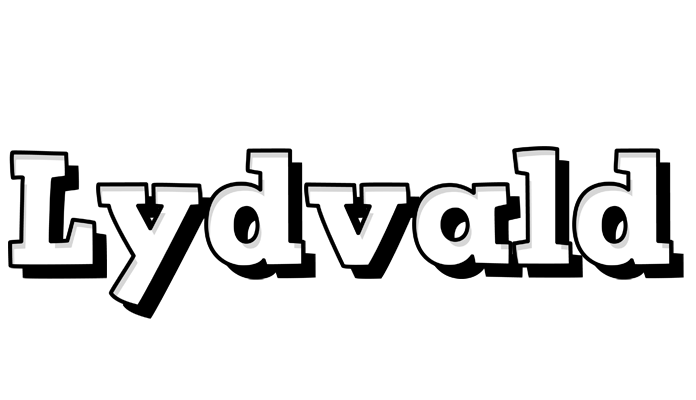 Lydvald snowing logo
