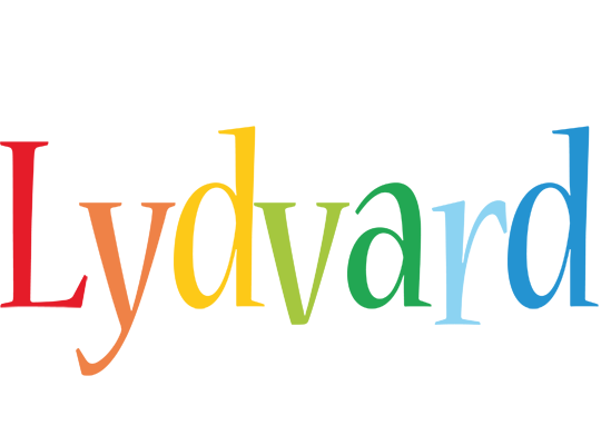 Lydvard birthday logo