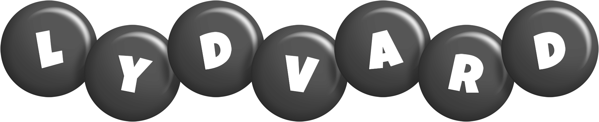 Lydvard candy-black logo