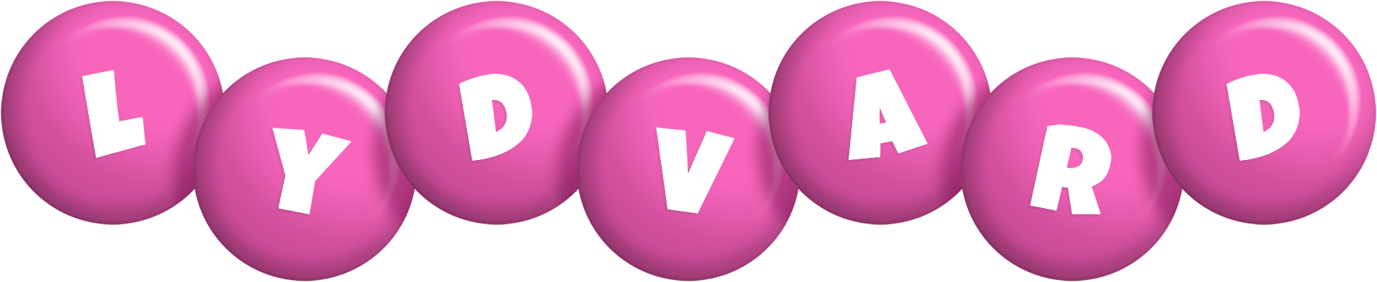 Lydvard candy-pink logo