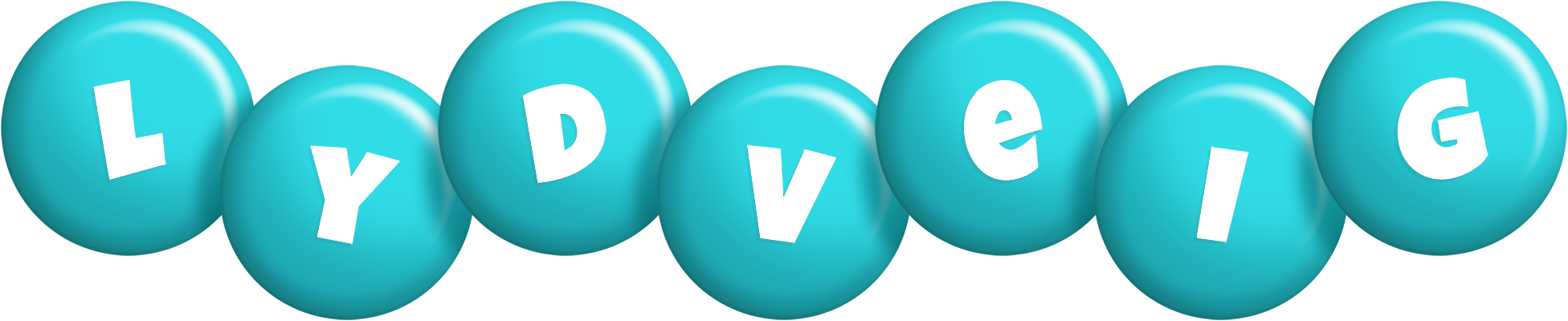 Lydveig candy-azur logo