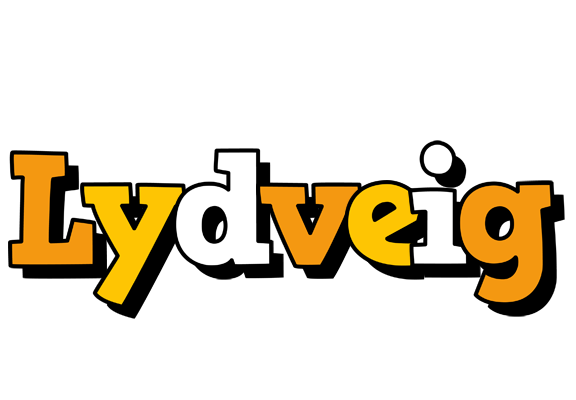 Lydveig cartoon logo