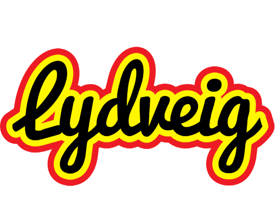 Lydveig flaming logo