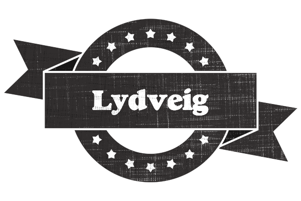 Lydveig grunge logo