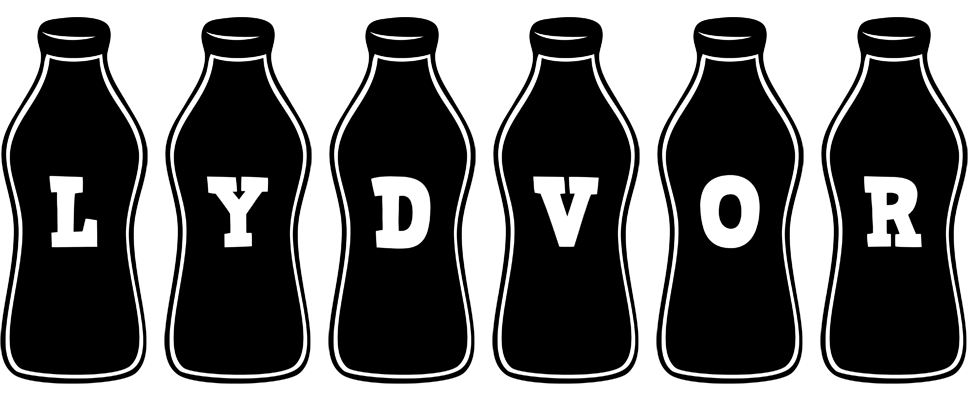 Lydvor bottle logo
