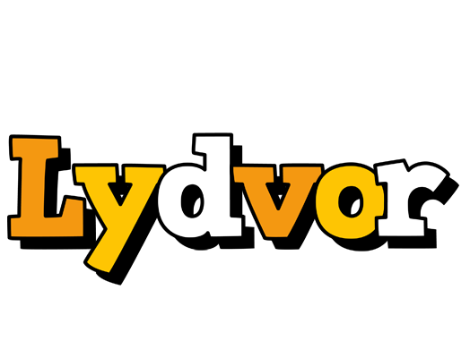 Lydvor cartoon logo