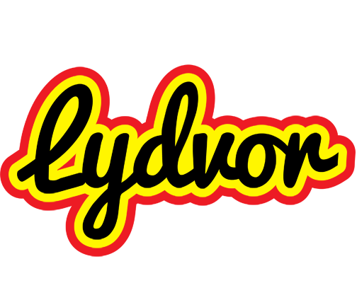 Lydvor flaming logo