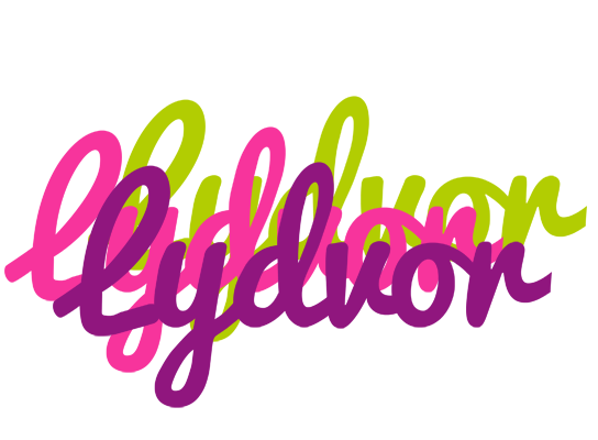 Lydvor flowers logo
