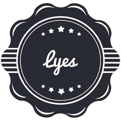 Lyes badge logo