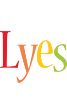 Lyes birthday logo