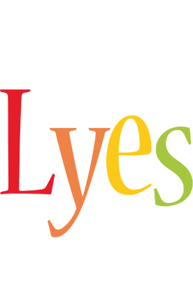 Lyes birthday logo