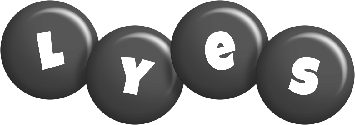 Lyes candy-black logo
