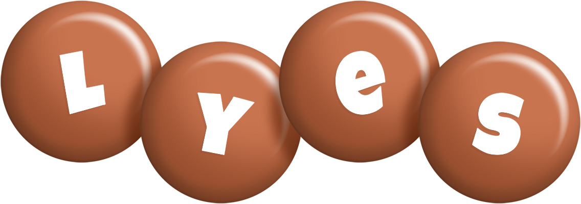 Lyes candy-brown logo