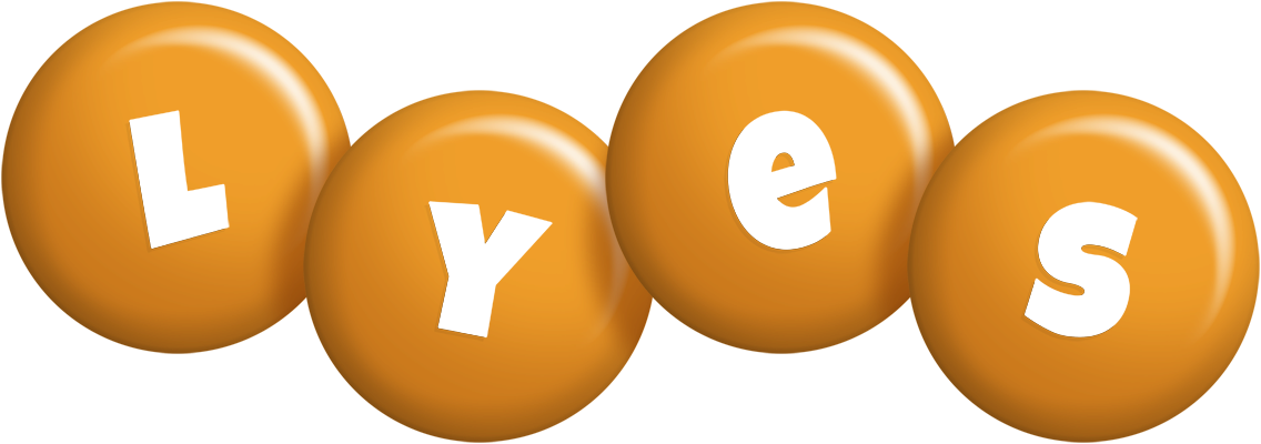 Lyes candy-orange logo