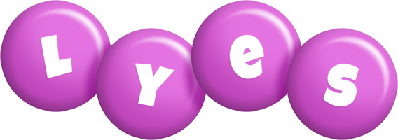 Lyes candy-purple logo