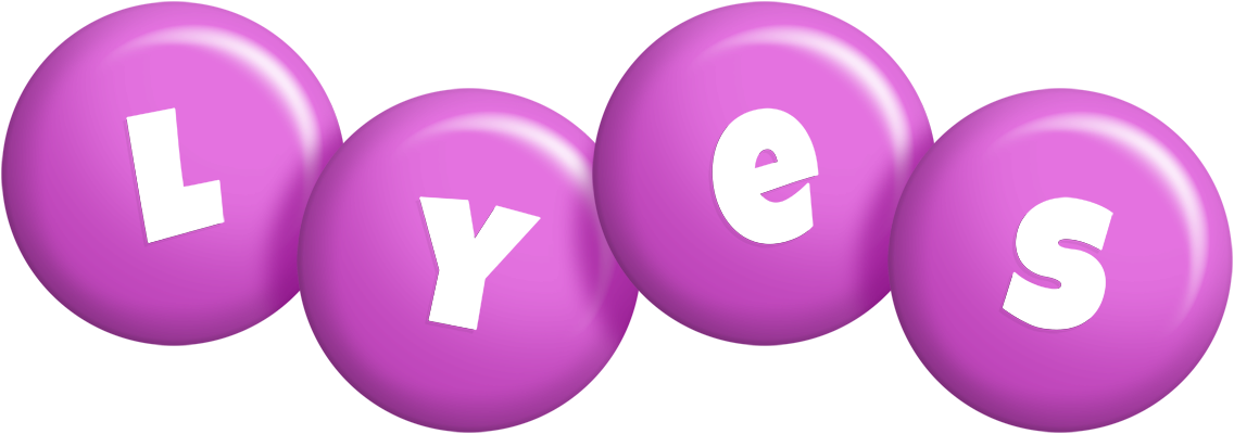 Lyes candy-purple logo