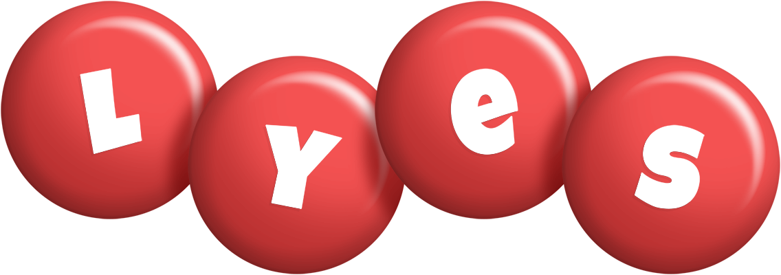 Lyes candy-red logo