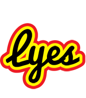 Lyes flaming logo