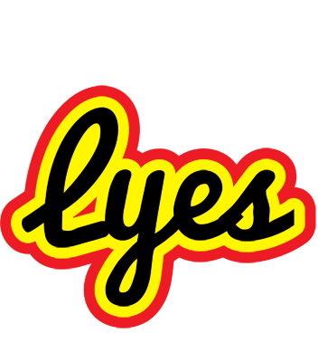 Lyes flaming logo