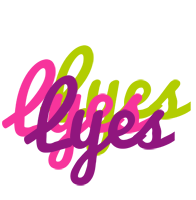 Lyes flowers logo