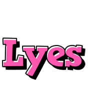 Lyes girlish logo