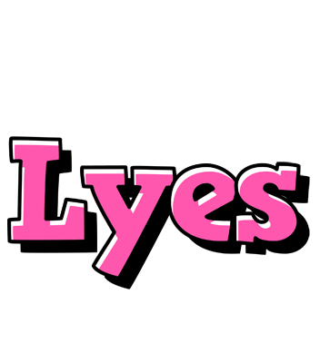 Lyes girlish logo