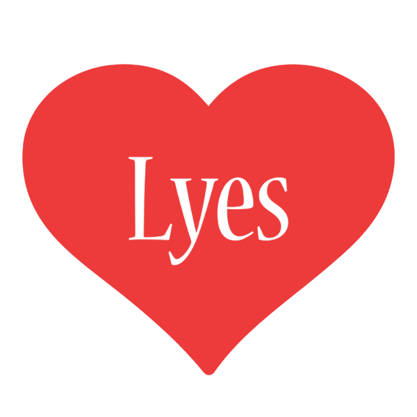 Lyes love logo
