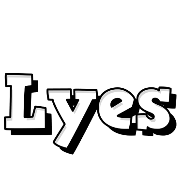 Lyes snowing logo