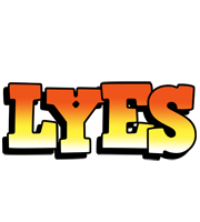 Lyes sunset logo