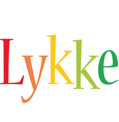 Lykke birthday logo