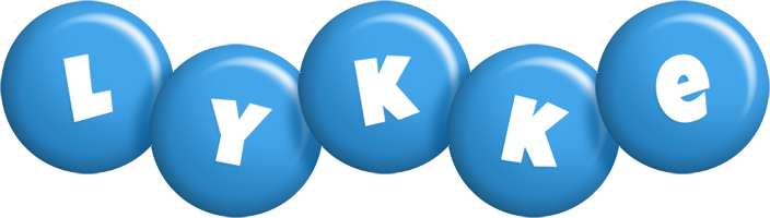 Lykke candy-blue logo