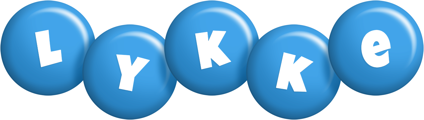 Lykke candy-blue logo