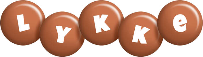 Lykke candy-brown logo