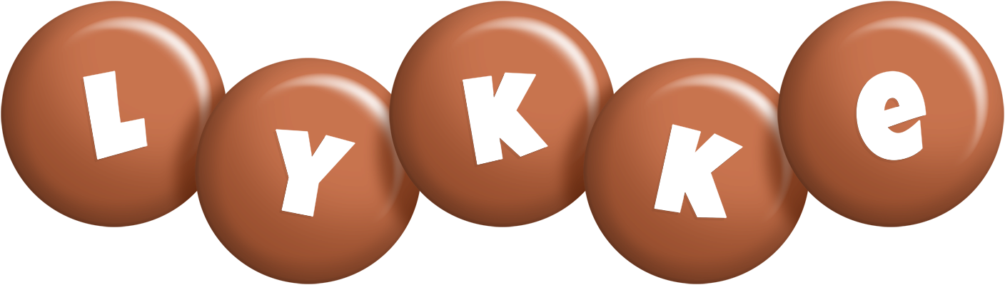 Lykke candy-brown logo