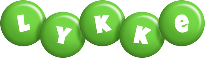 Lykke candy-green logo