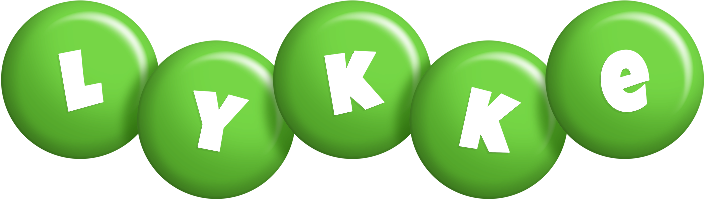 Lykke candy-green logo