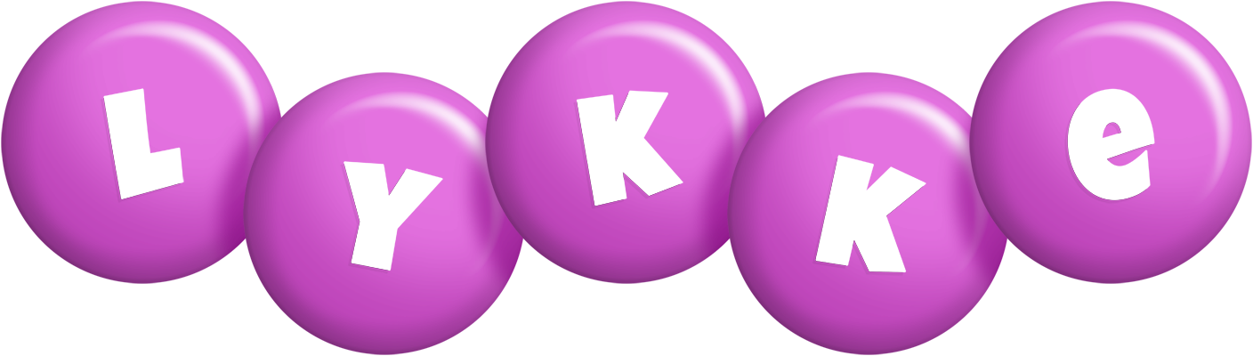 Lykke candy-purple logo