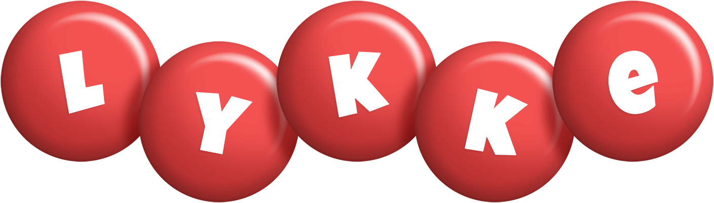 Lykke candy-red logo
