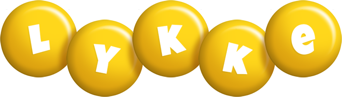 Lykke candy-yellow logo
