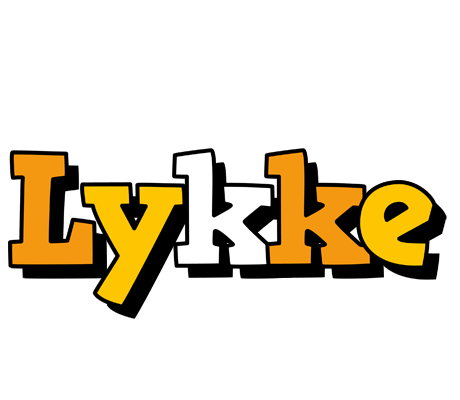 Lykke cartoon logo