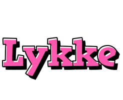 Lykke girlish logo