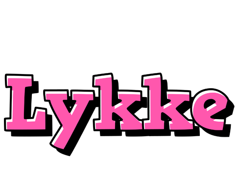 Lykke girlish logo