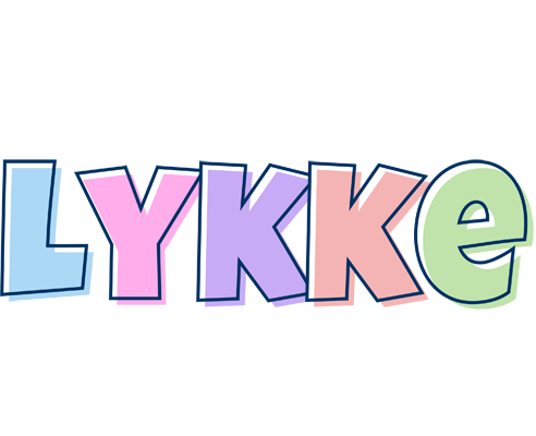 Lykke pastel logo