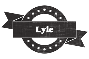 Lyle grunge logo