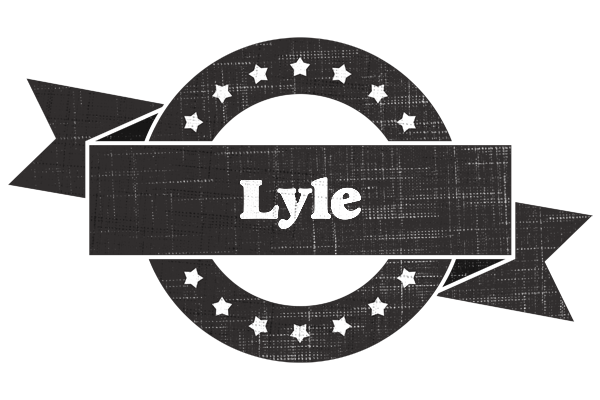 Lyle grunge logo