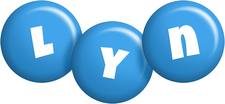 Lyn candy-blue logo