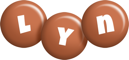 Lyn candy-brown logo