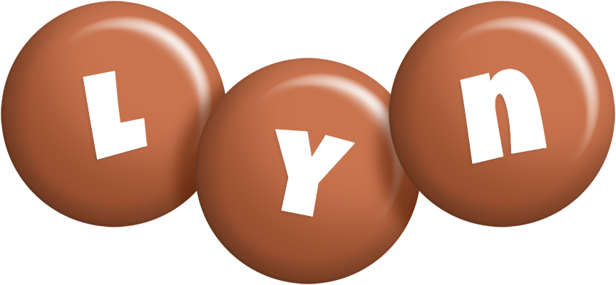 Lyn candy-brown logo