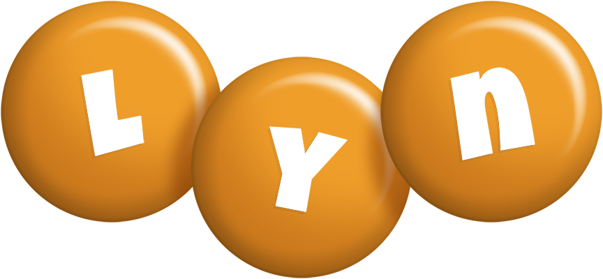 Lyn candy-orange logo